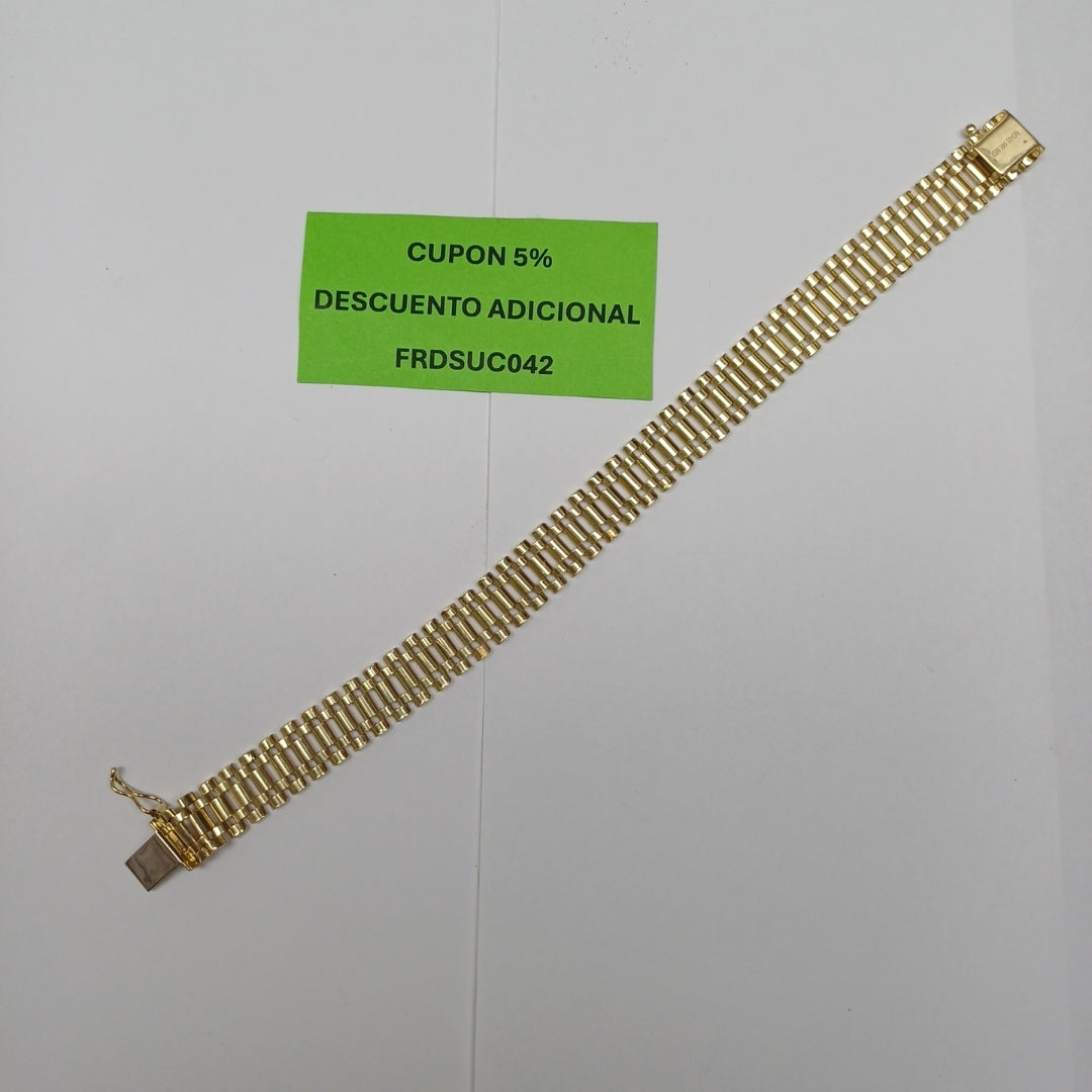 PULSERA ORO 14 K 14.6 GRMS (SEMINUEVO)