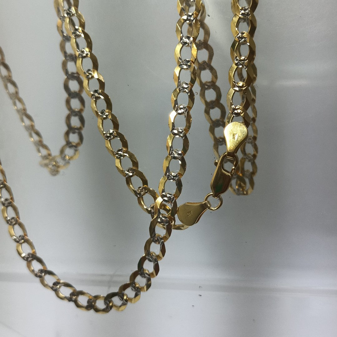 CADENA ESLABONES 14K 60 CM 16.9 GR (NUEVO)