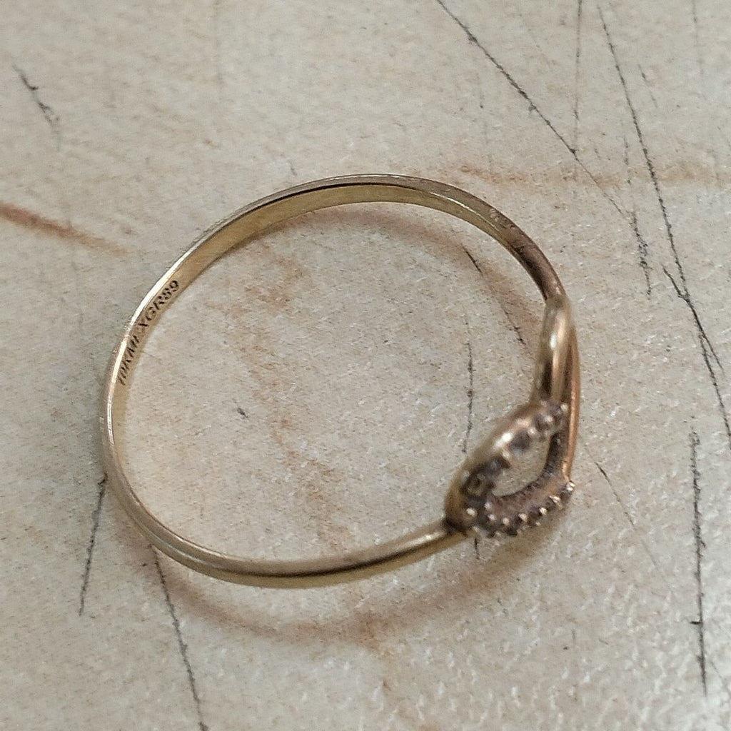 ANILLO ORO 10 K 0,90 GRMS (SEMINUEVO)