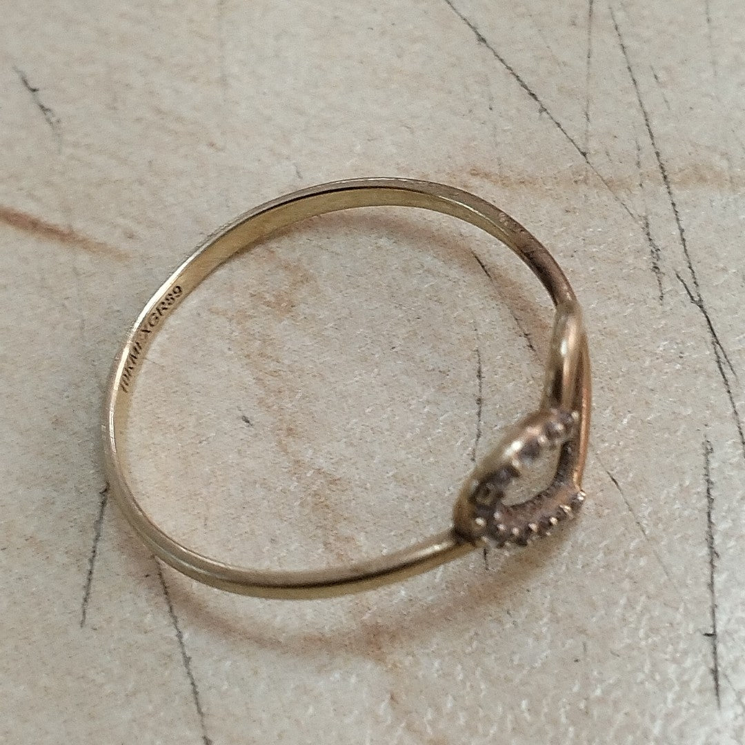 ANILLO ORO 10 K 0,90 GRMS (SEMINUEVO)