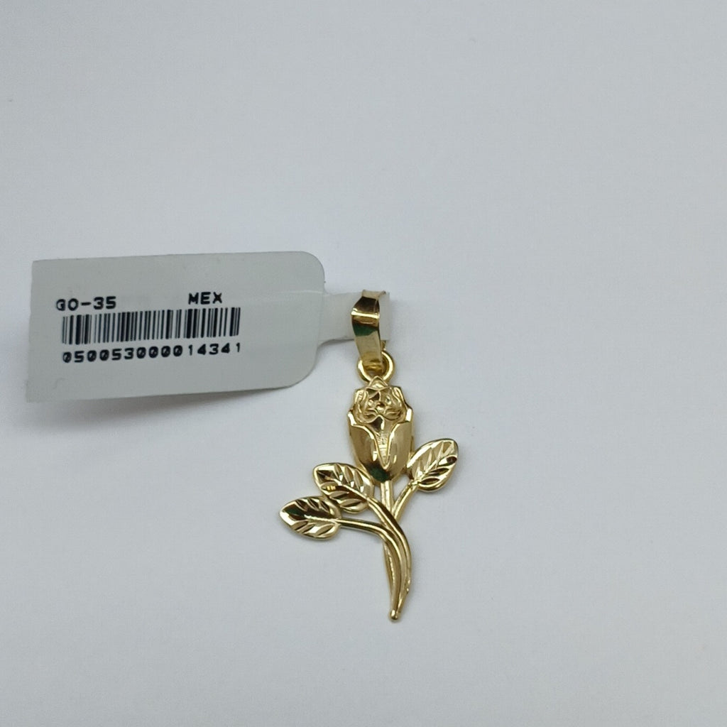 DIJE ROSA 10K 1.4 GR (NUEVO)