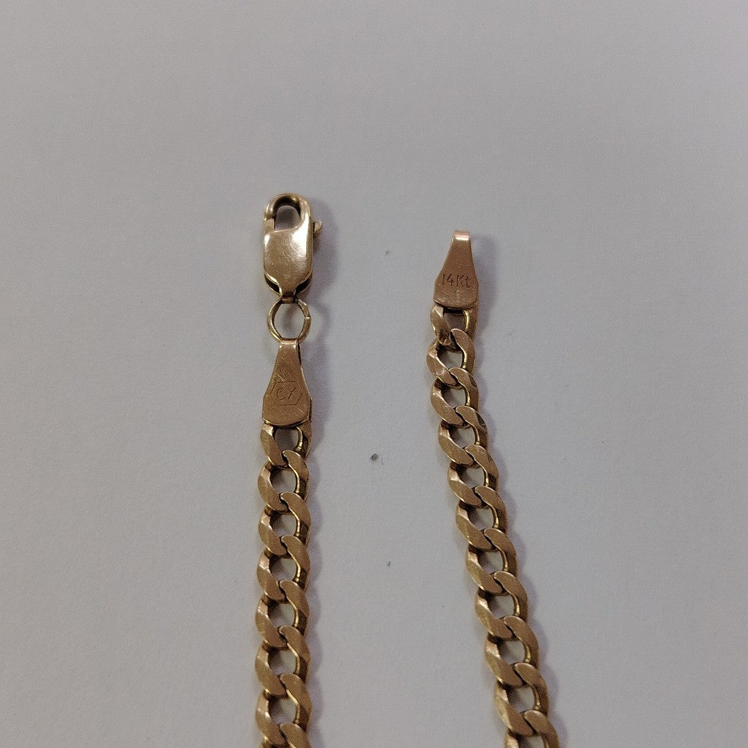 PULSERA ORO 14 K 3.8 GRMS (SEMINUEVO)