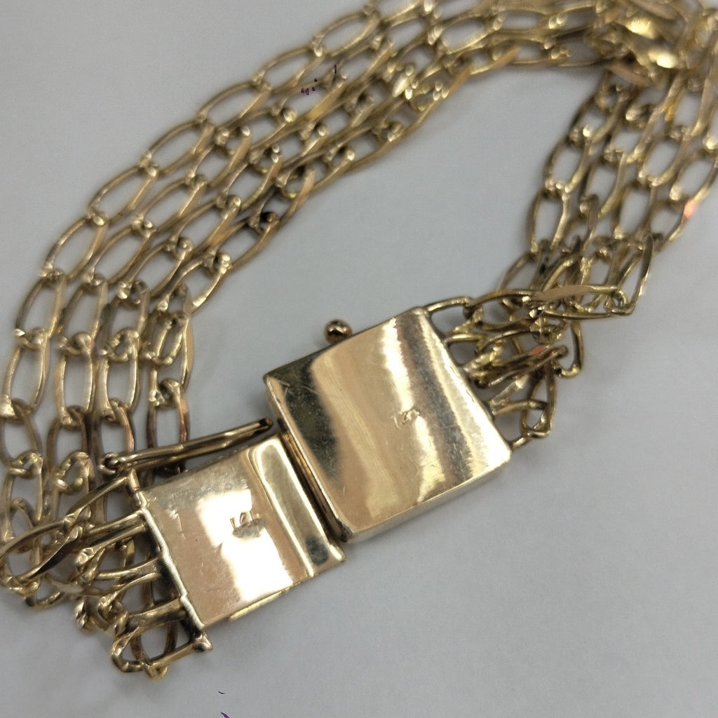 PULSERA ORO 14 K 13 GRMS (SEMINUEVO)