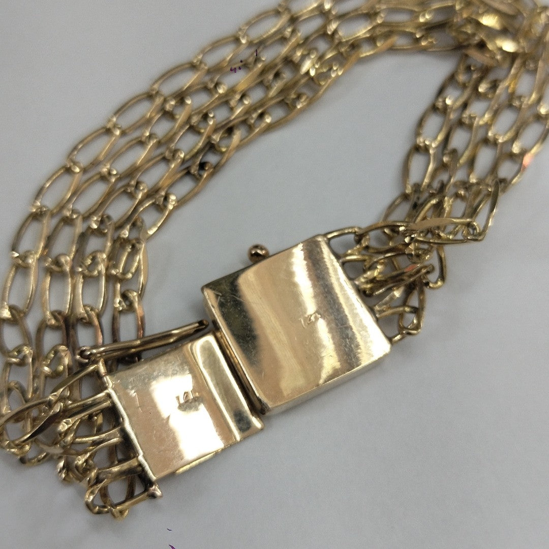PULSERA ORO 14 K 13 GRMS (SEMINUEVO)