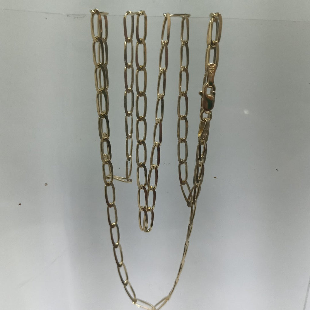 CADENA ESLABON 14K 55 CM 6.6 GR (NUEVO)
