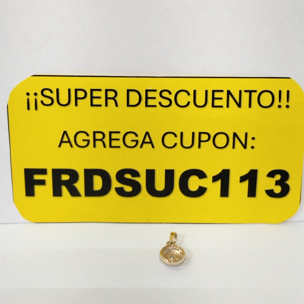 DIJE C CIRCONIAS 14K 1.3 GR (NUEVO)