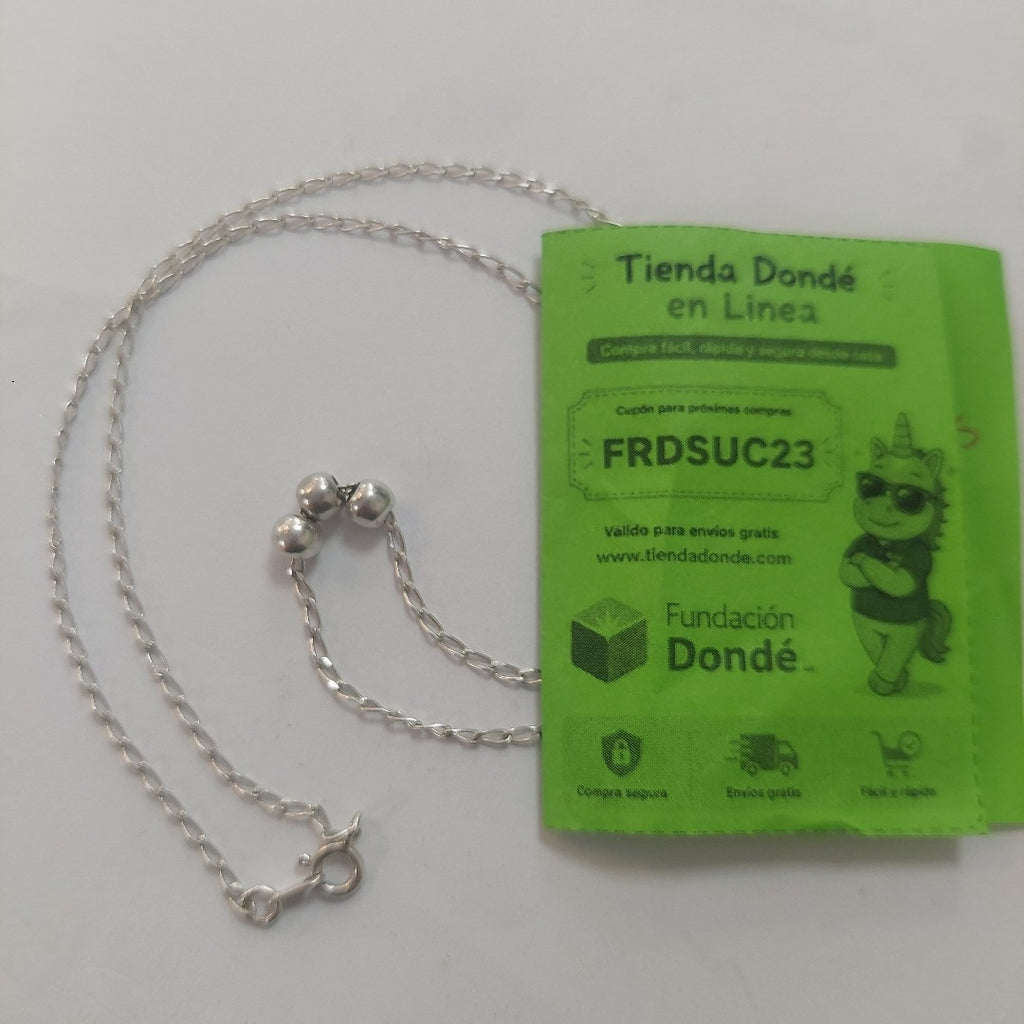 CADENA PLATA 2.6 GRMS (SEMINUEVO)
