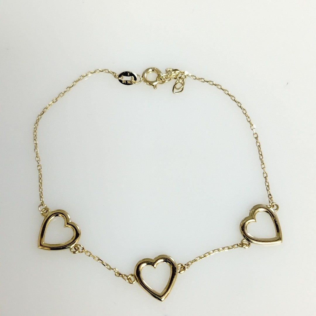 PULSERAS DAMA ORO 14K 1.7 (NUEVO)