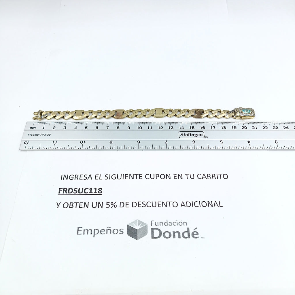 PULSERA ORO 10 K 14.6 GRMS (SEMINUEVO)