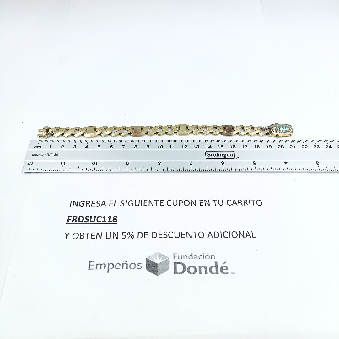 PULSERA ORO 10 K 14.6 GRMS (SEMINUEVO)