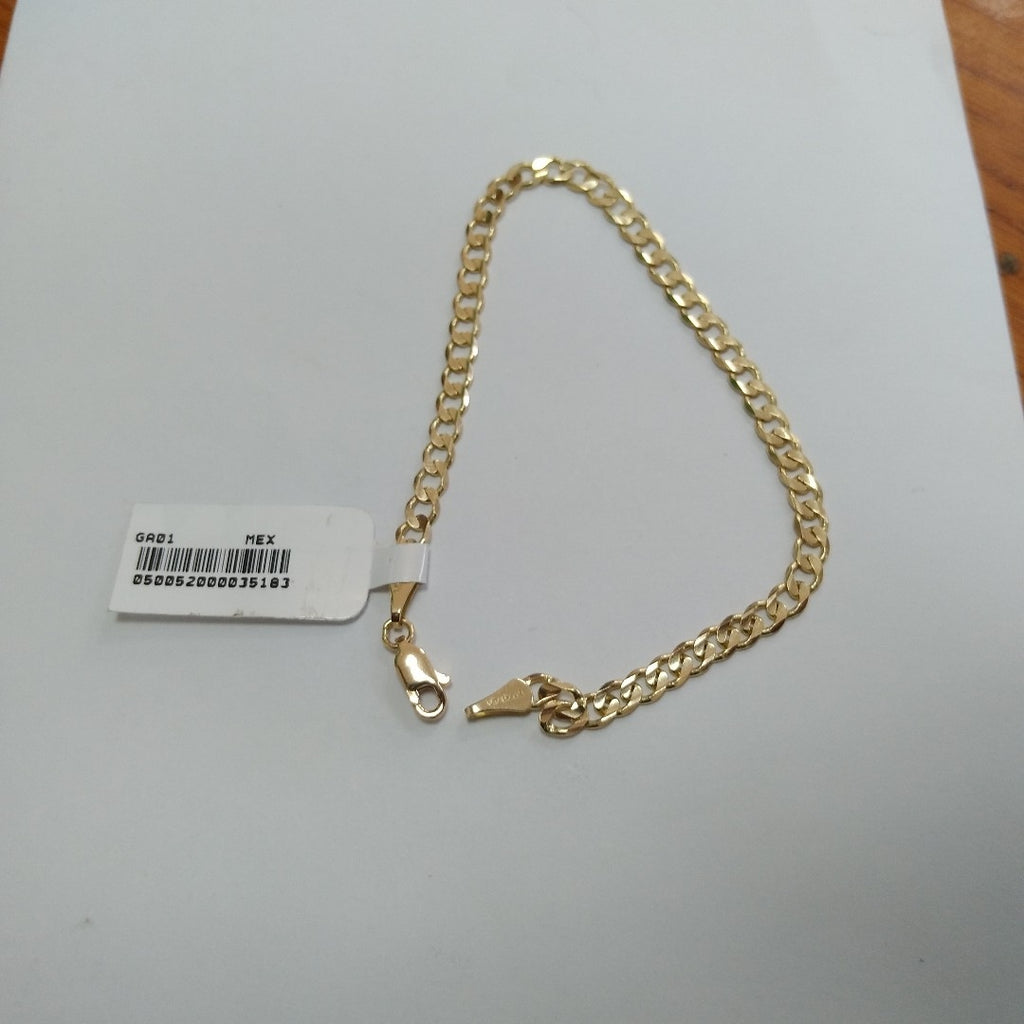 PULSERA BARBADA 14K 21 CM 5 GR (NUEVO)