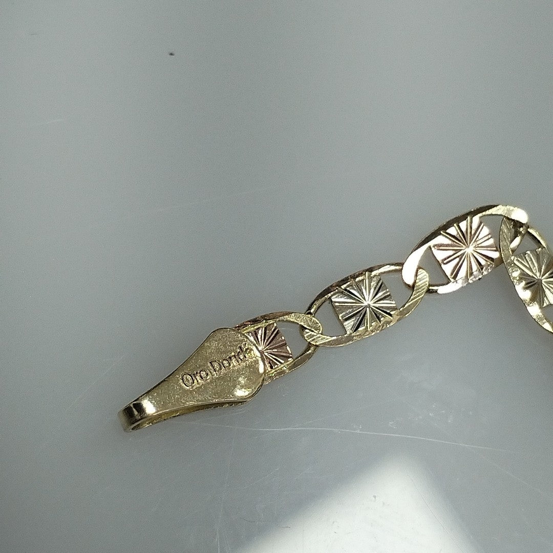 PULSERA GUCHI 14K 18 CM 2.9 GR (NUEVO)