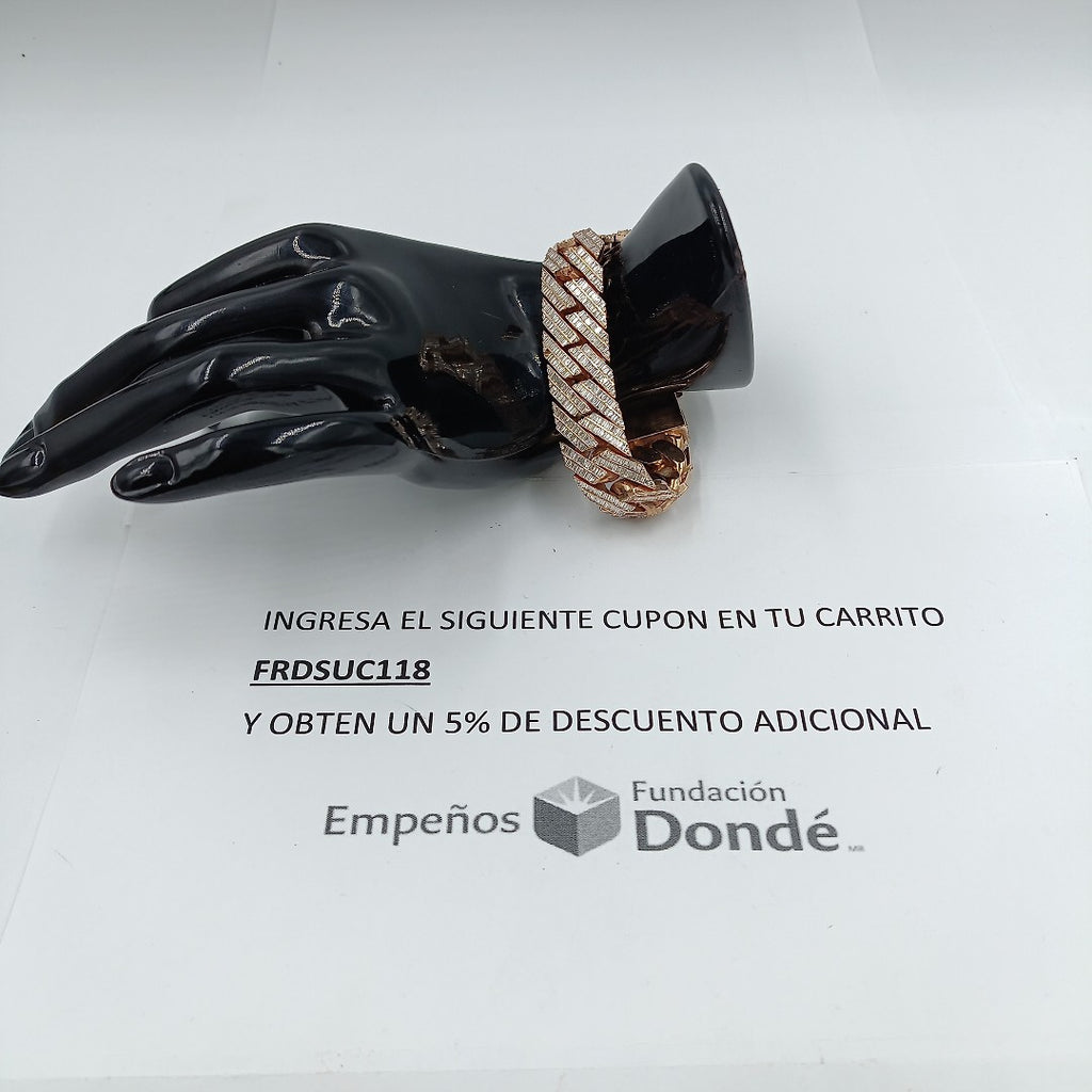 PULSERA ORO 10 K 128.7 GRMS (SEMINUEVO)