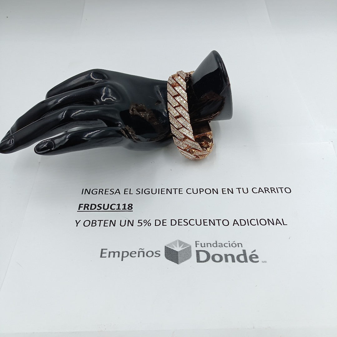 PULSERA ORO 10 K 128.7 GRMS (SEMINUEVO)