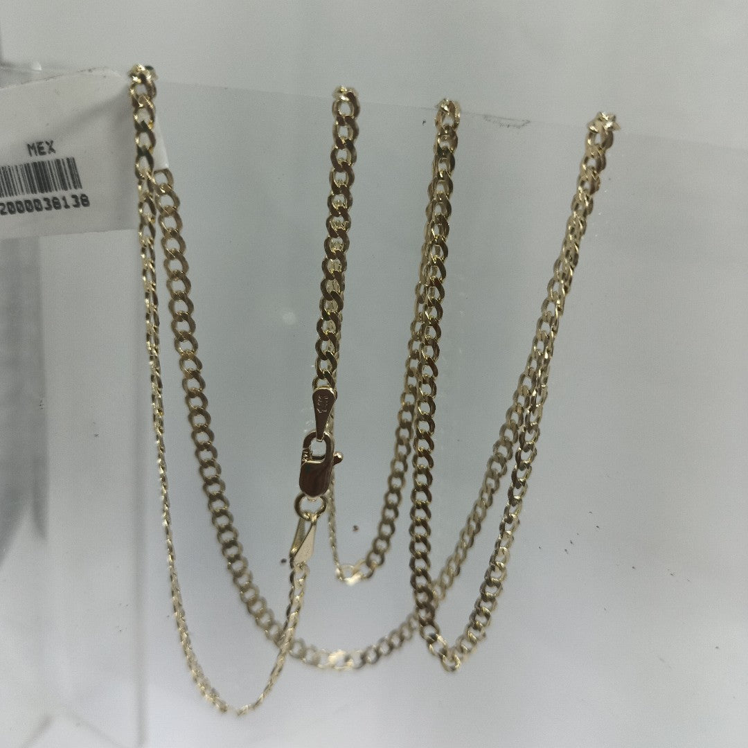 CADENA BARBADA 14K 55 CM 5.1 GR (NUEVO)