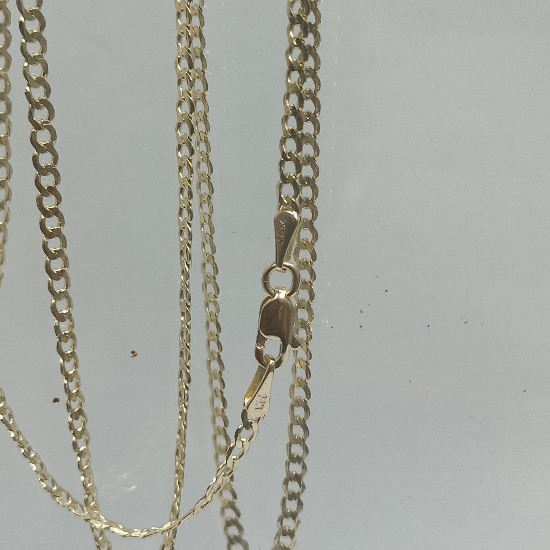 CADENA BARBADA 14K 55 CM 5.1 GR (NUEVO)