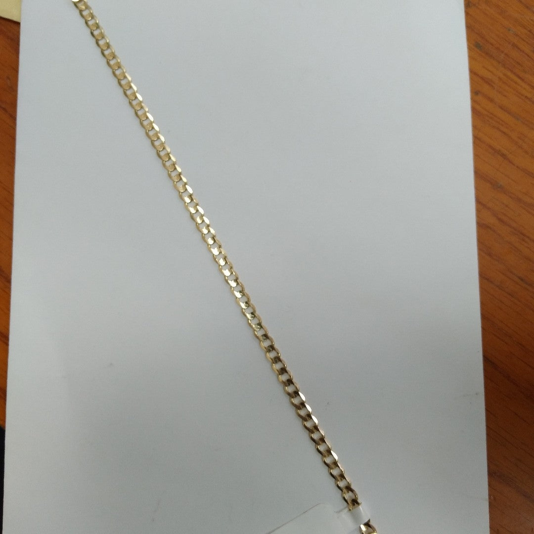 PULSERA BARBADA 14K 21 CM 5 GR (NUEVO)