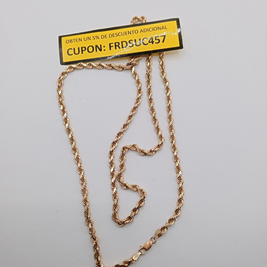 CADENA ORO 14 K 34,00 GRMS (SEMINUEVO)