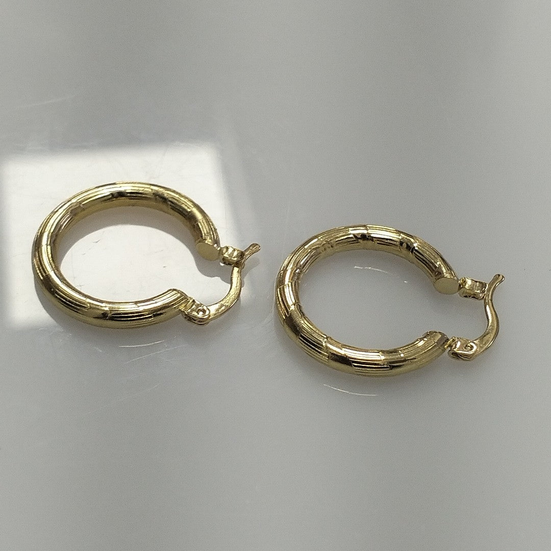 ARETES ARRACADAS 14K 2.7 GR (NUEVO)