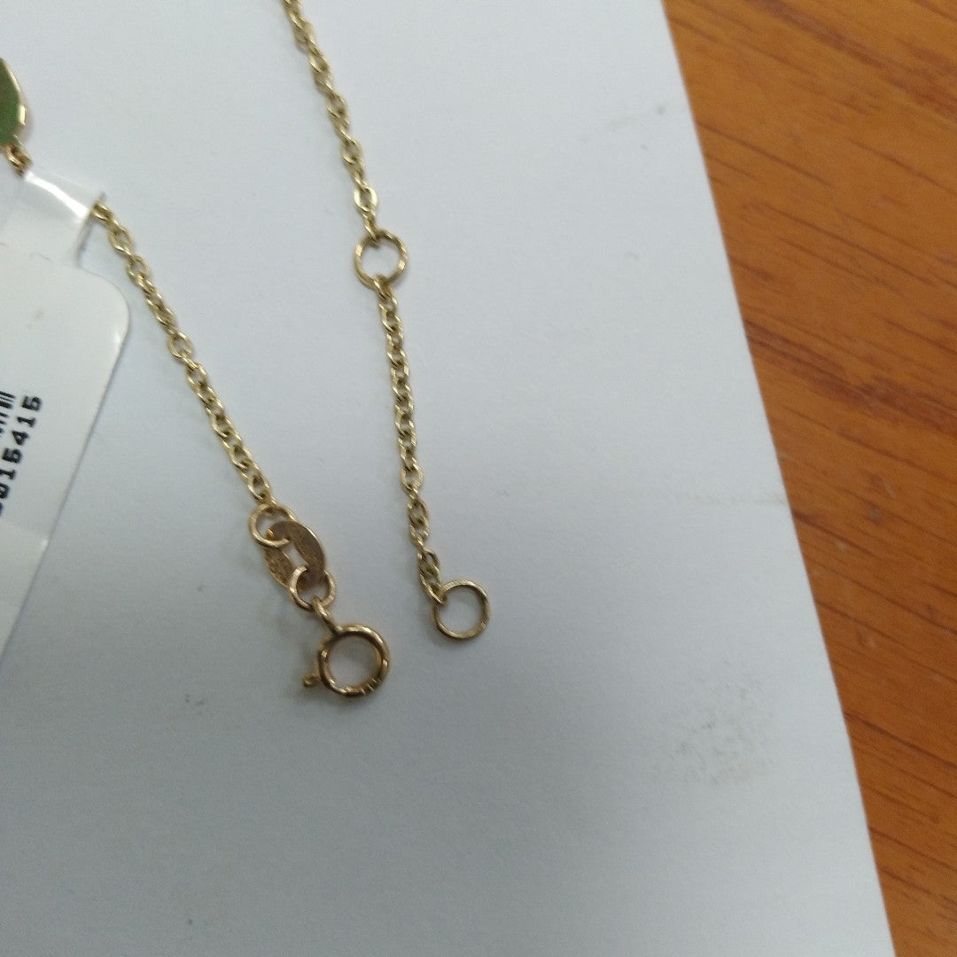 PULSERA ESPECIAL C FIGURAS 14K 18 CM 1.7 GR (NUEVO)
