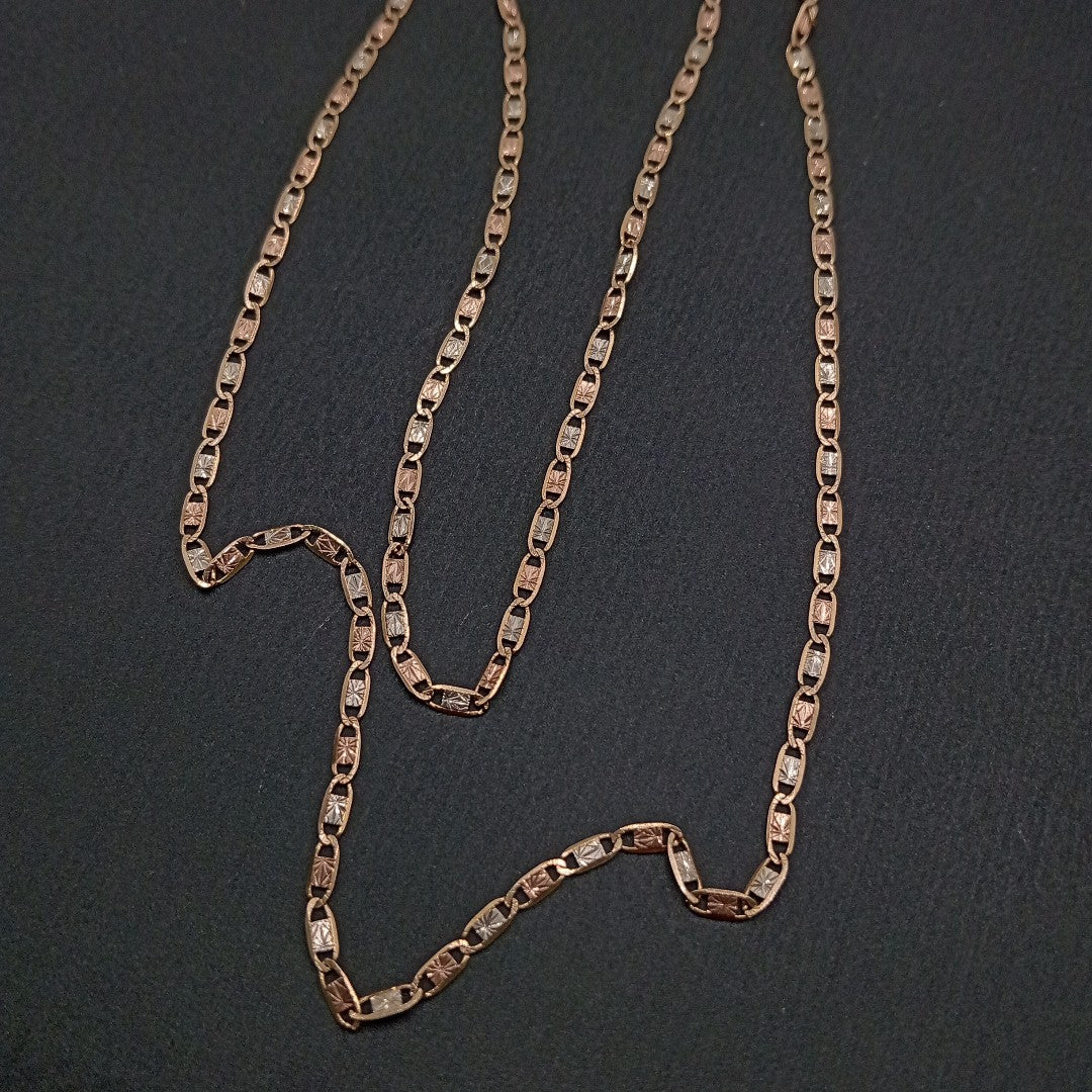 CADENA ORO COMBINADO 10 K 4.2 GRMS (SEMINUEVO)