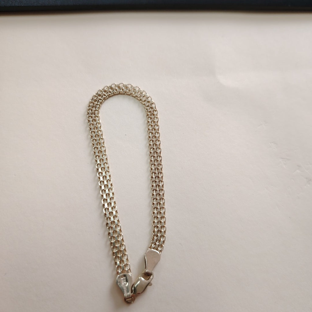PULSERA ESPECIAL 14K 18 CM 4.7 GR (NUEVO)