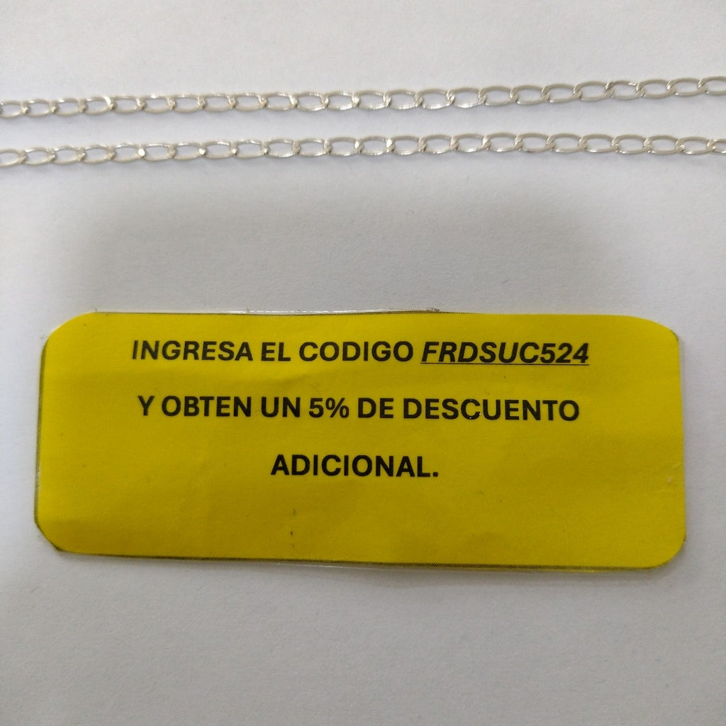 CADENA PLATA 8.9 GRMS (SEMINUEVO)
