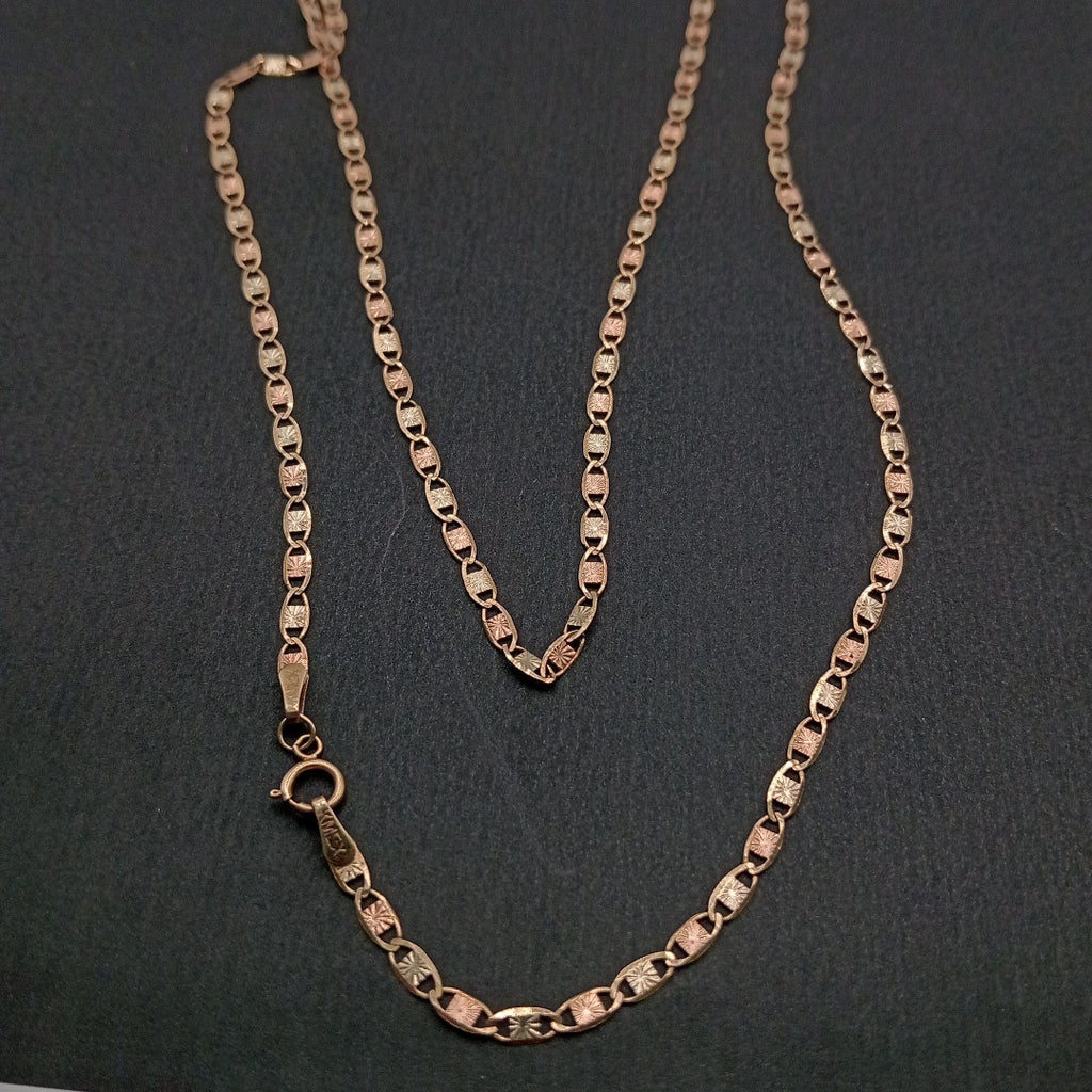 CADENA ORO COMBINADO 10 K 4.6 GRMS (SEMINUEVO)