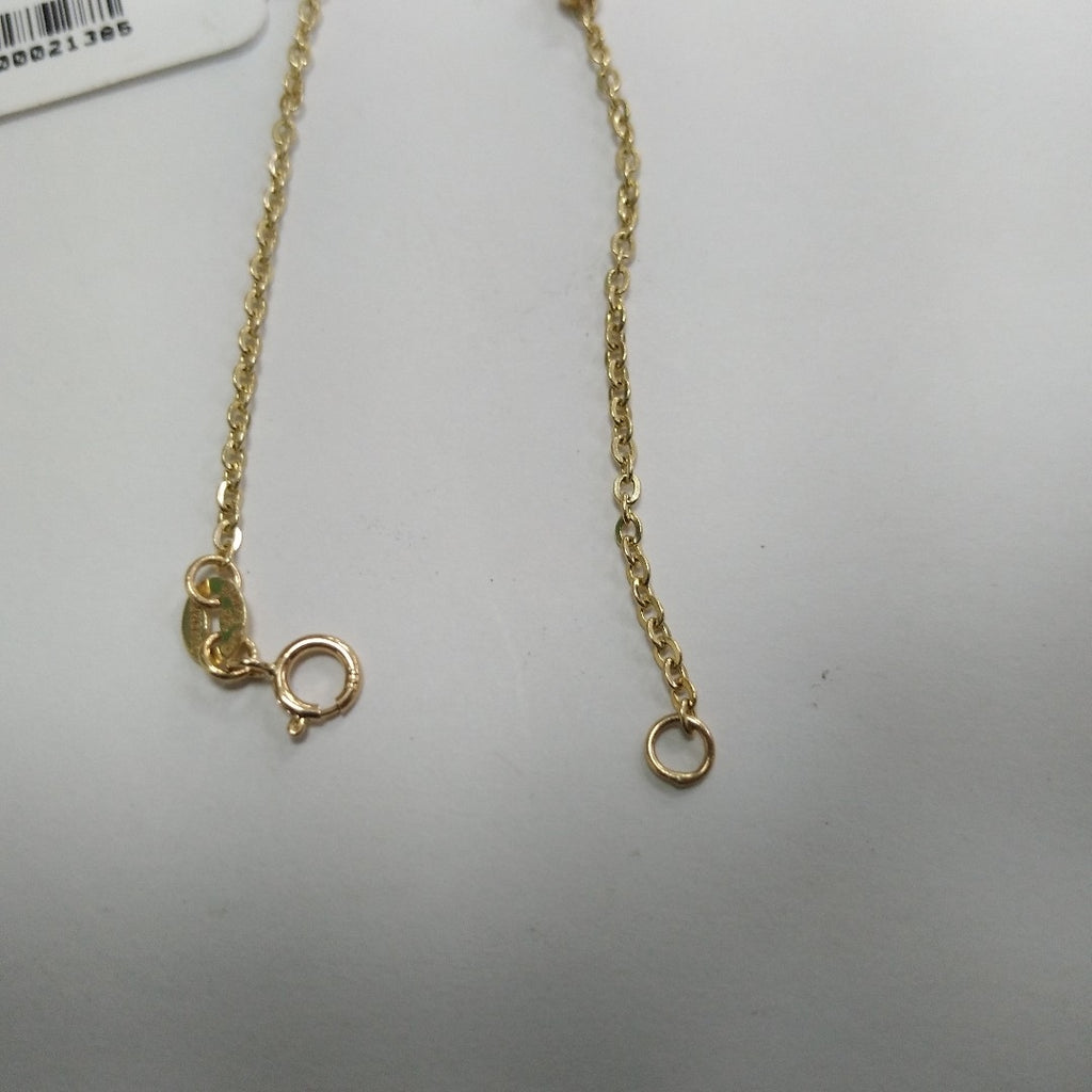 PULSERA TEJIDO ESPECIAL MARIPOSA CON ESMALTE 14K 18 CM 1.8 GR (NUEVO)