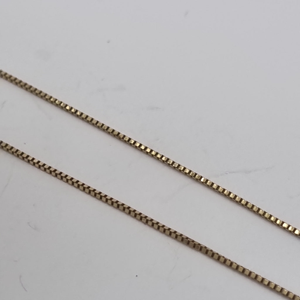 CADENA, DIJE ORO 14 K 1.9 GRMS (SEMINUEVO)
