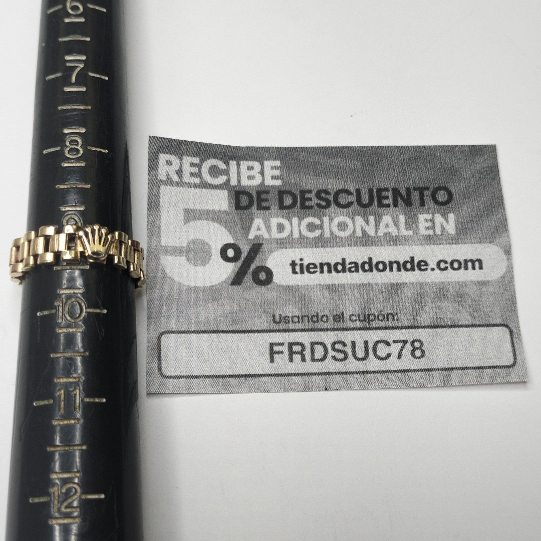 ARGOLLA ORO 14 K 3 GRMS (SEMINUEVO)