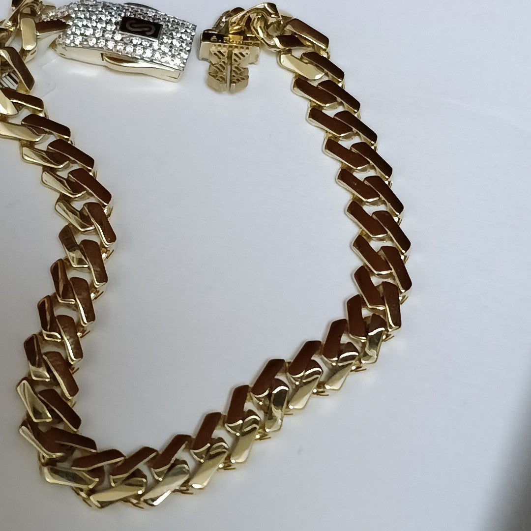 PULSERA MONACO ORO 10K 6.9 (NUEVO)