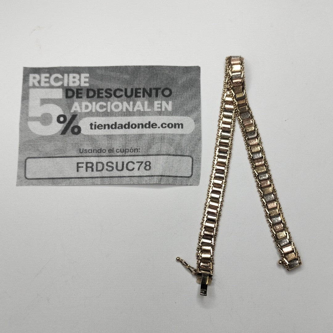 PULSERA ORO 14 K 10.4 GRMS (SEMINUEVO)