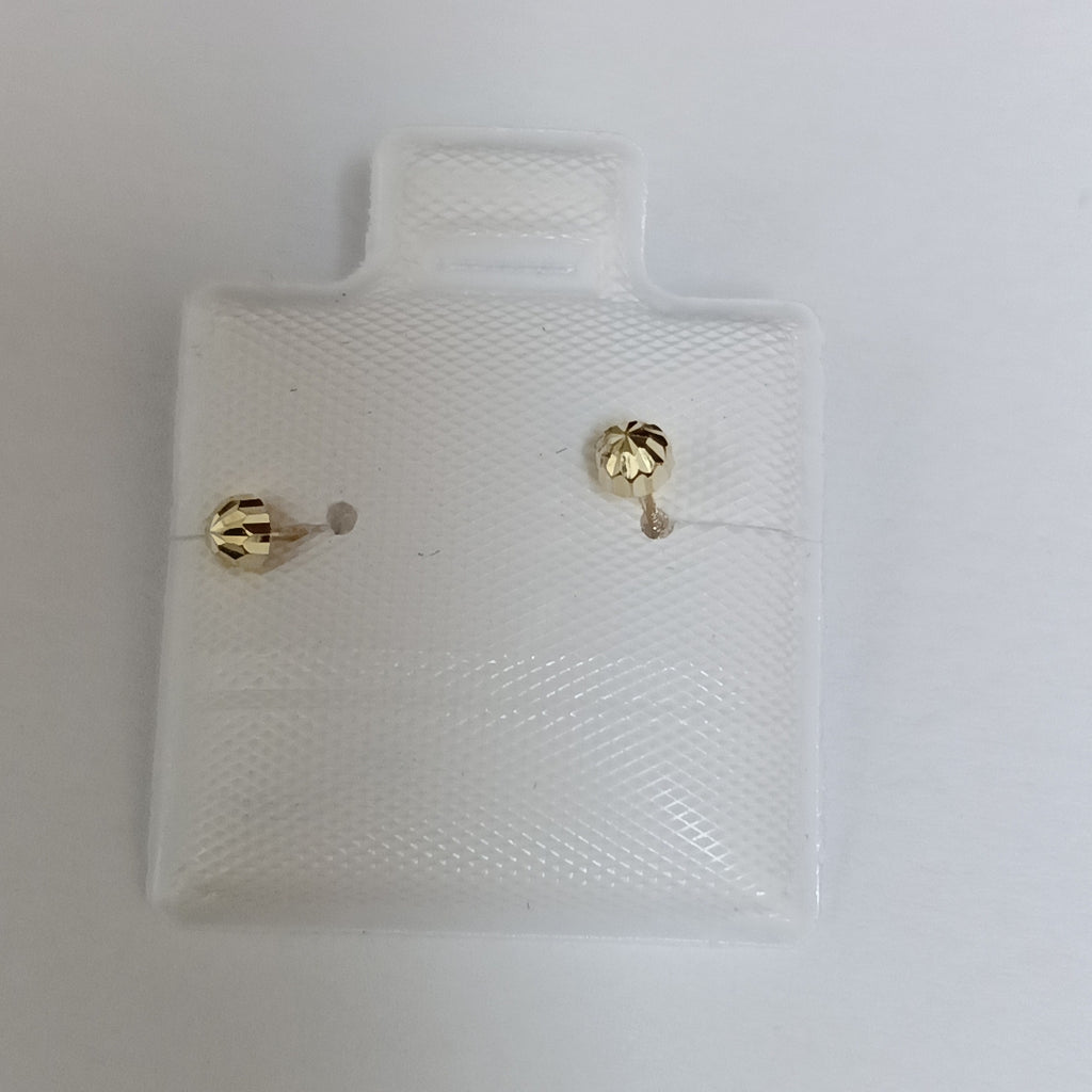 BROQUELES BROQUEL FIG HONGO 14K 0.17 GR (NUEVO)
