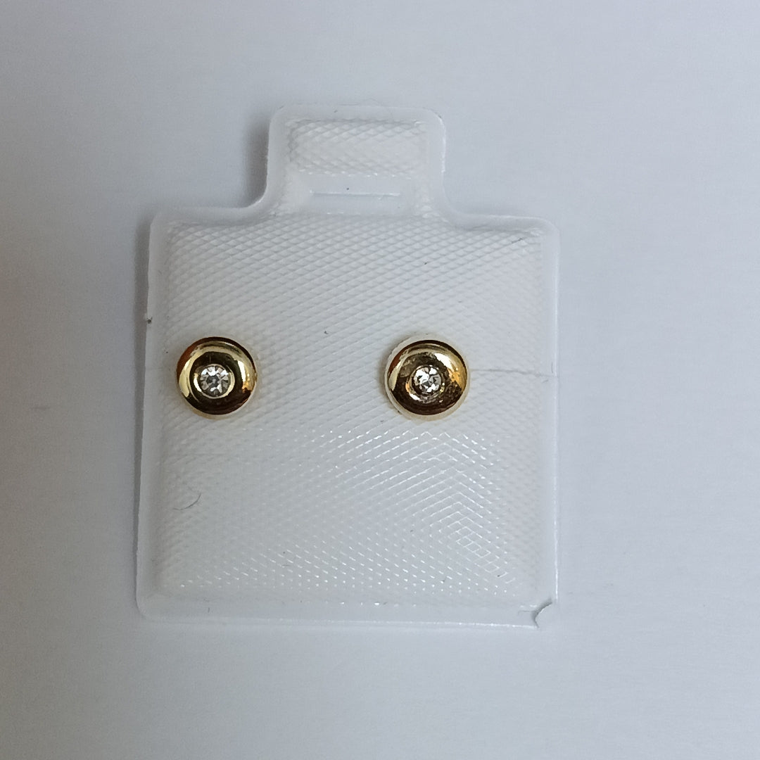 BROQUELES BROQUEL C CIRCONIA 14K 0.27 GR (NUEVO)