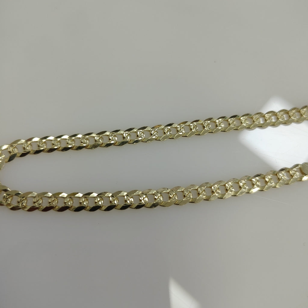 PULSERA BARBADA 14K 21 CM 7.5 GR (NUEVO)