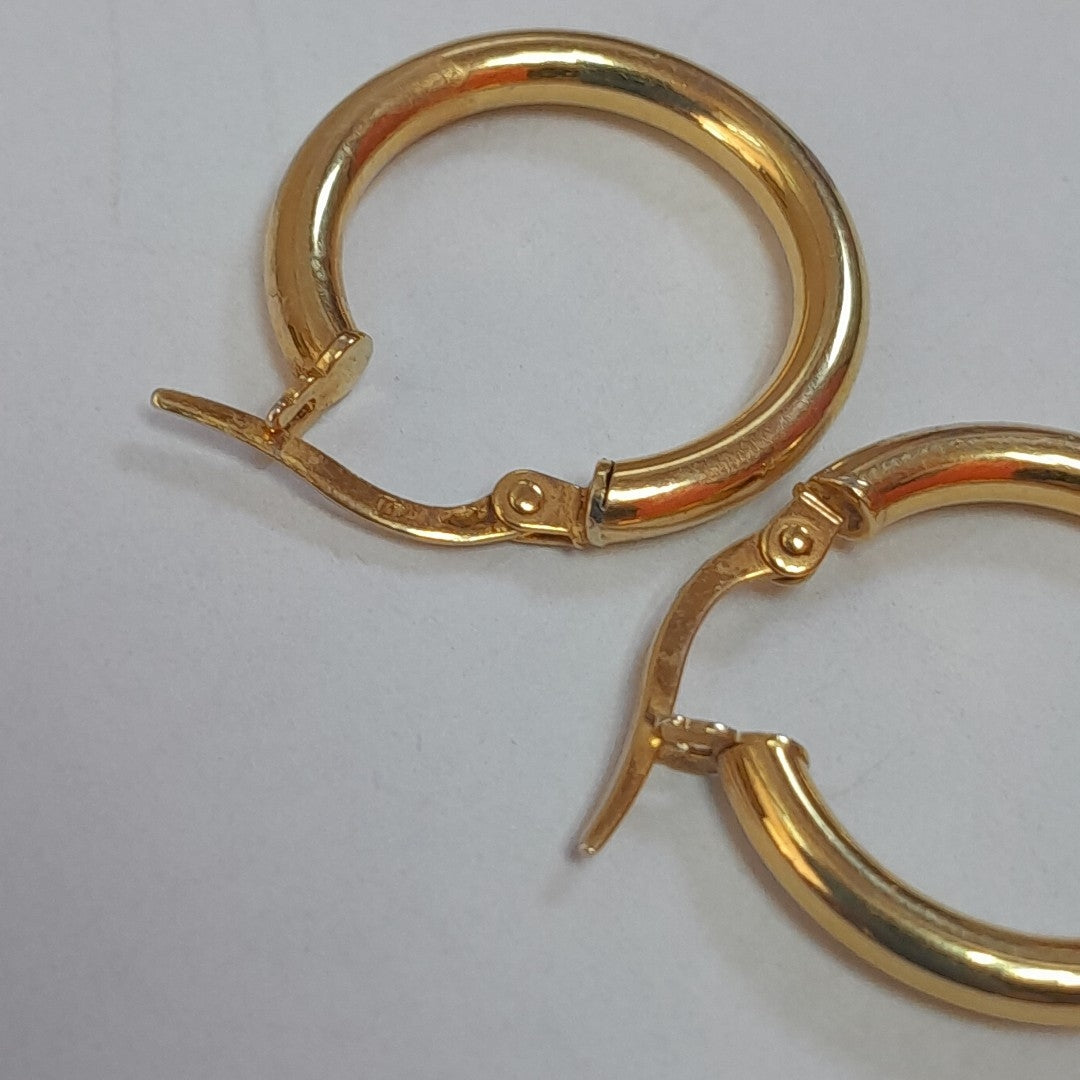 ARRACADAS PAR ORO 14 K 1.3 GRMS (SEMINUEVO)