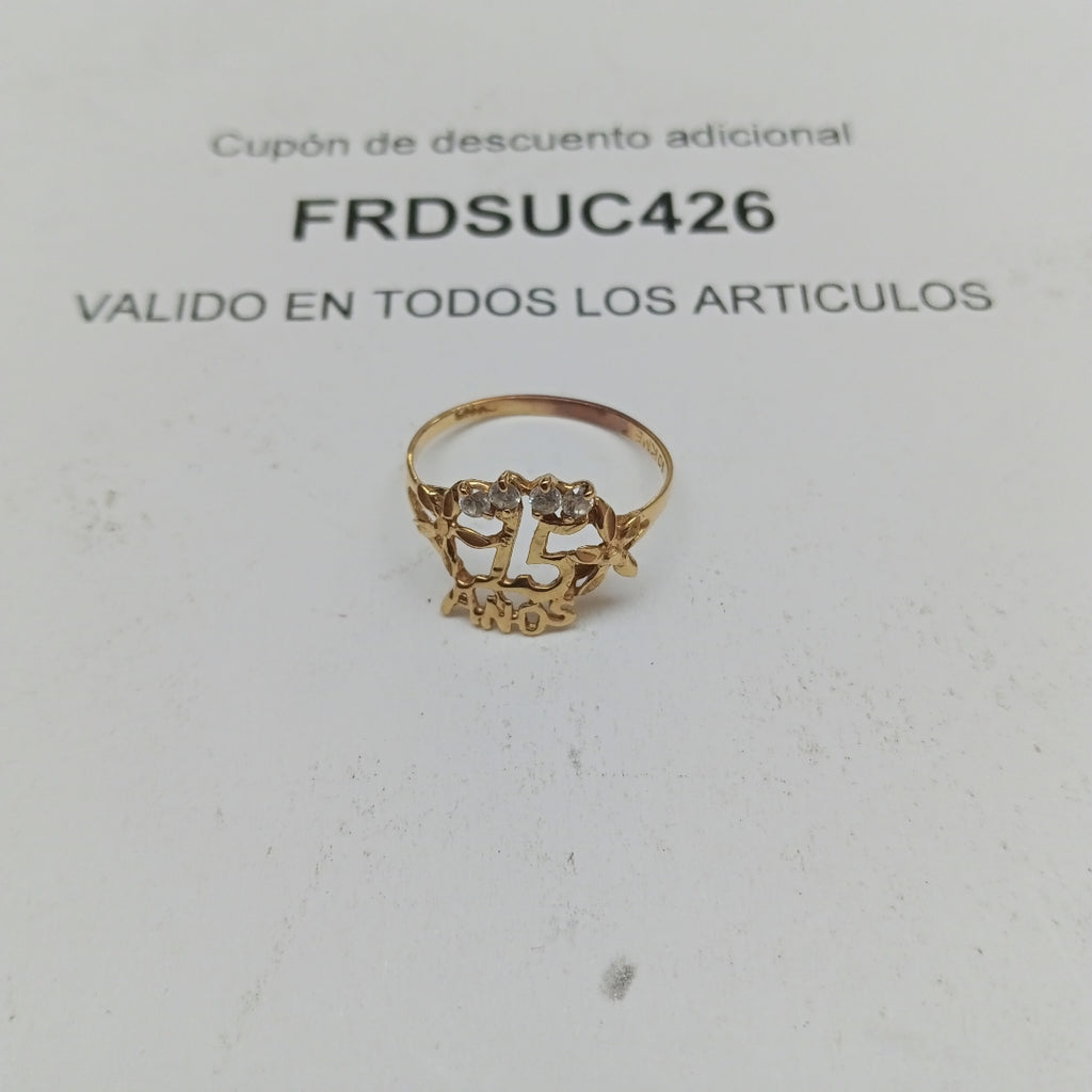 ANILLITO ORO 10 K 1,20 GRMS (SEMINUEVO)