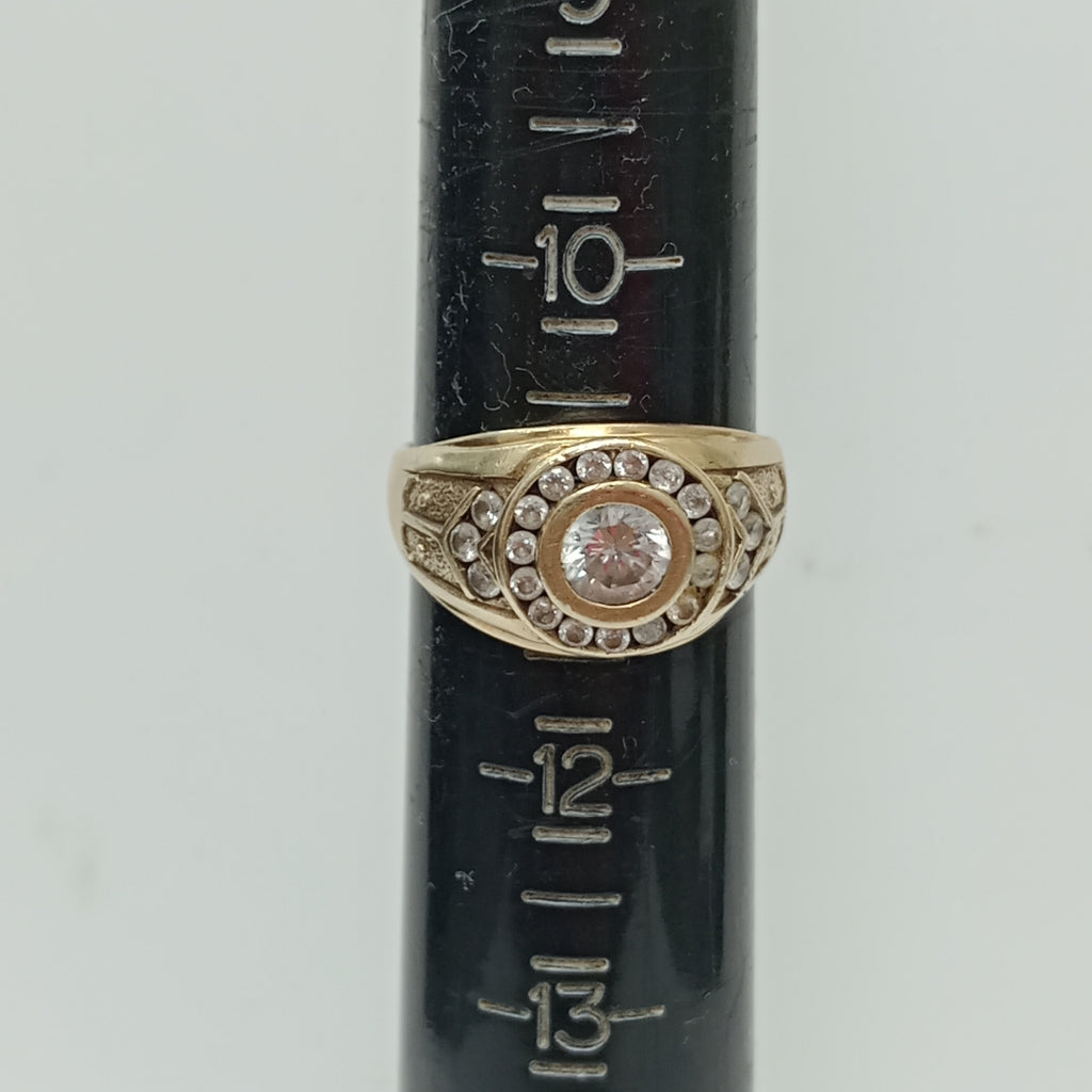 ANILLO ORO 10 K 6,60 GRMS (SEMINUEVO)