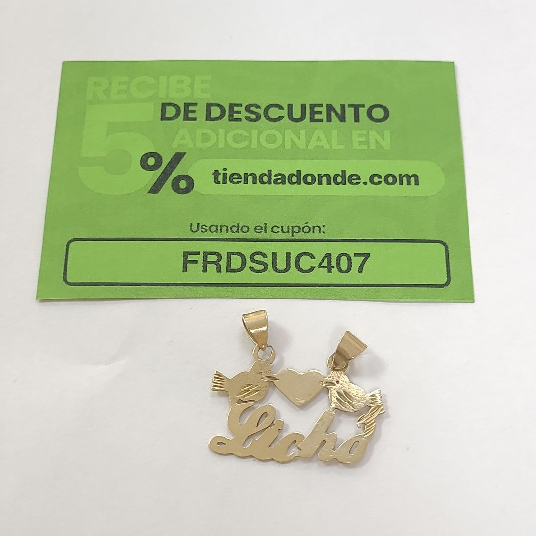 DIJE ORO 10 K 3,70 GRMS (SEMINUEVO)