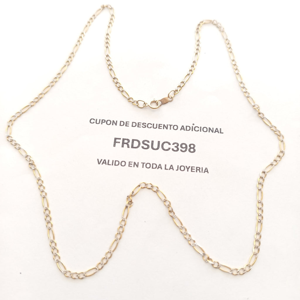CADENA ORO,RODIADO 10 K 4,20 GRMS (SEMINUEVO)