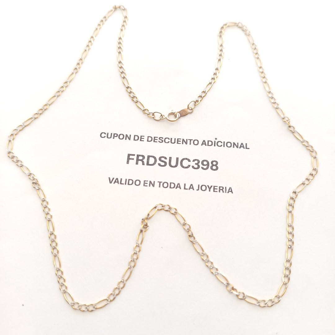 CADENA ORO,RODIADO 10 K 4,20 GRMS (SEMINUEVO)