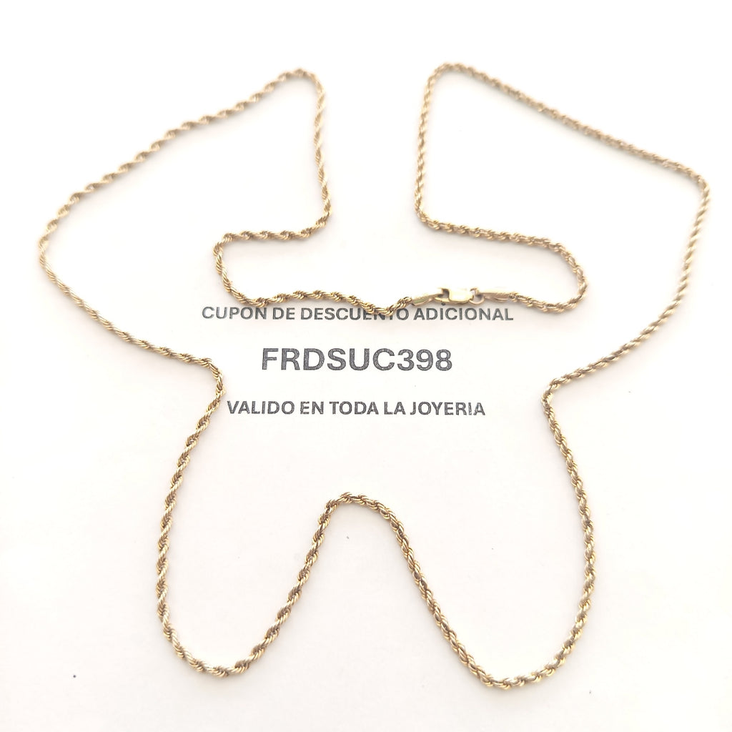 CADENA ORO 10 K 3,20 GRMS (SEMINUEVO)