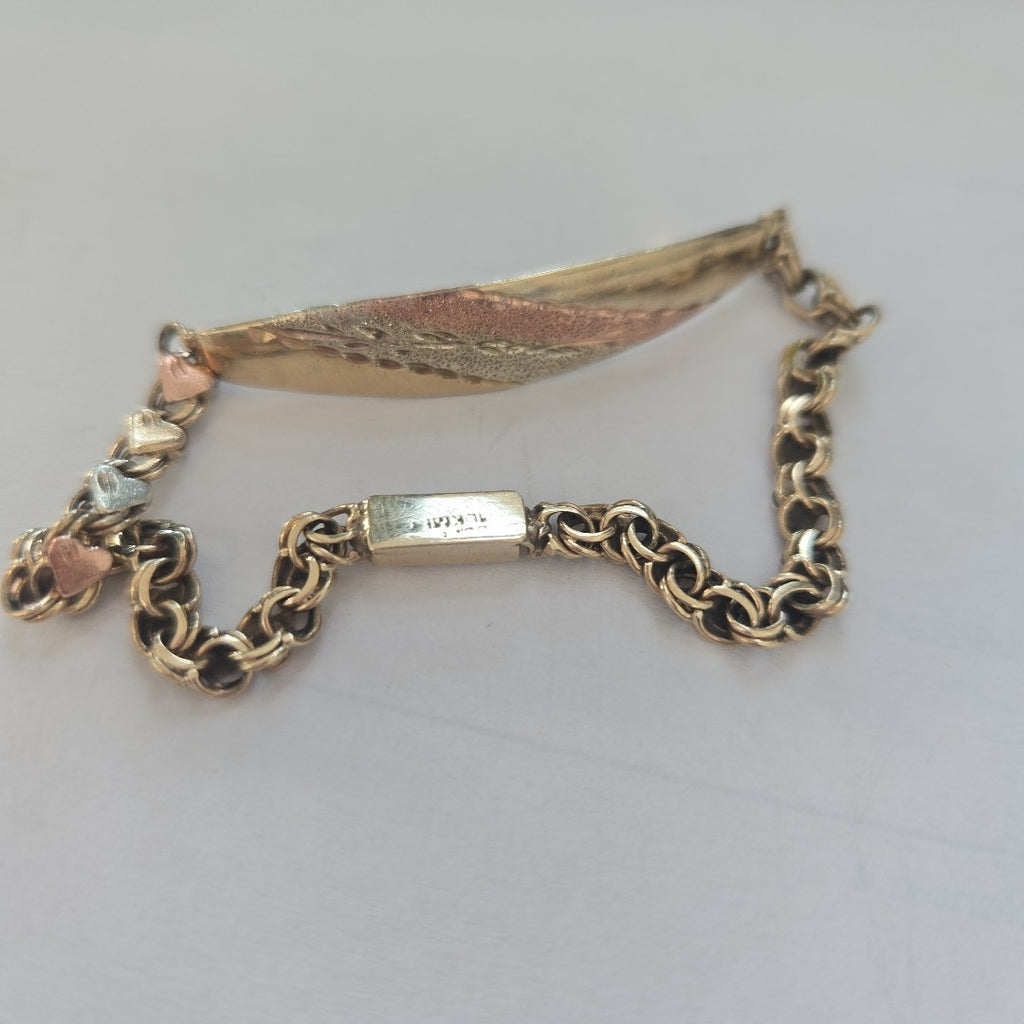 ESCLAVA ORO COMBINADO 10 K 7,10 GRMS (SEMINUEVO)