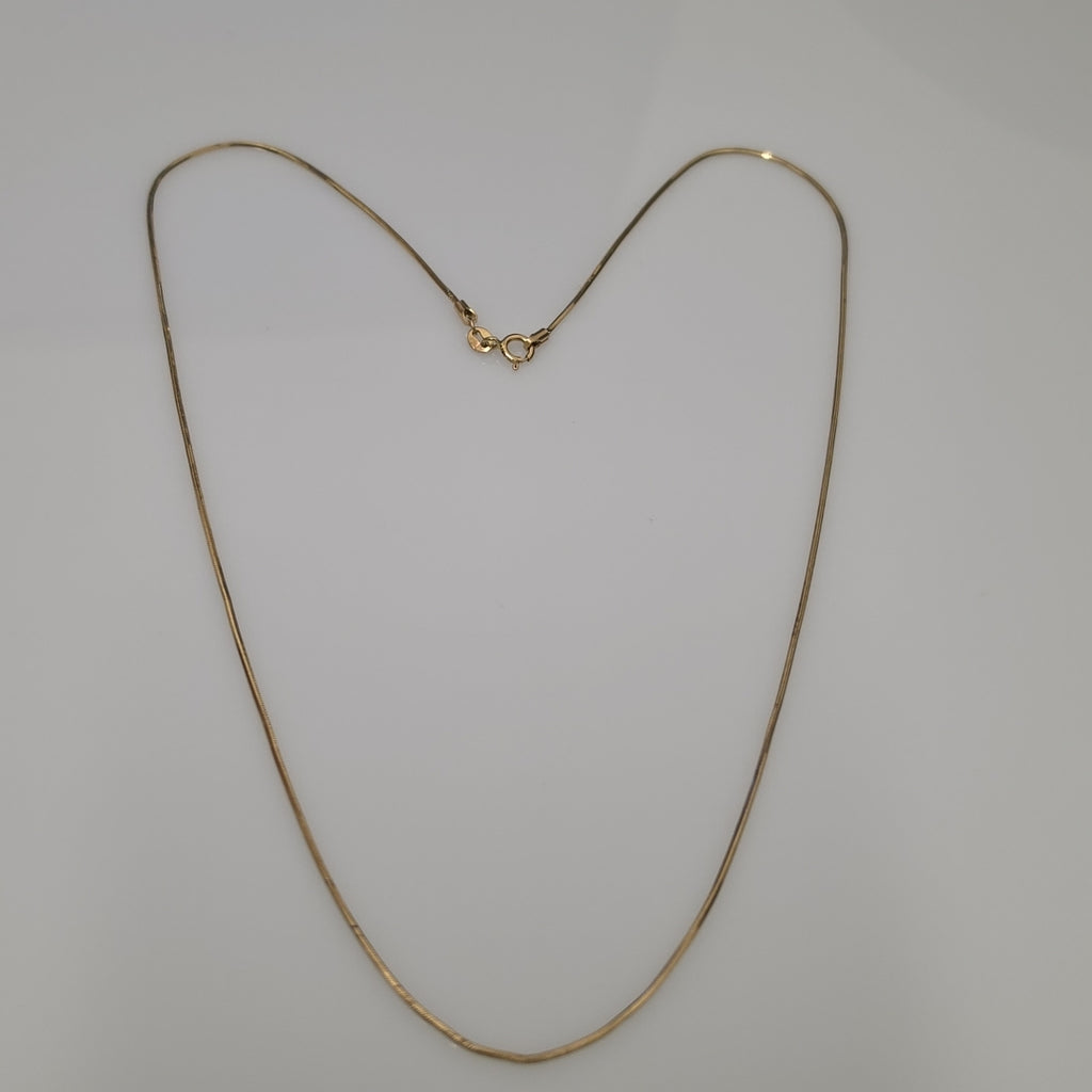 CADENA ORO 14 K 3.3 GRMS (SEMINUEVO)