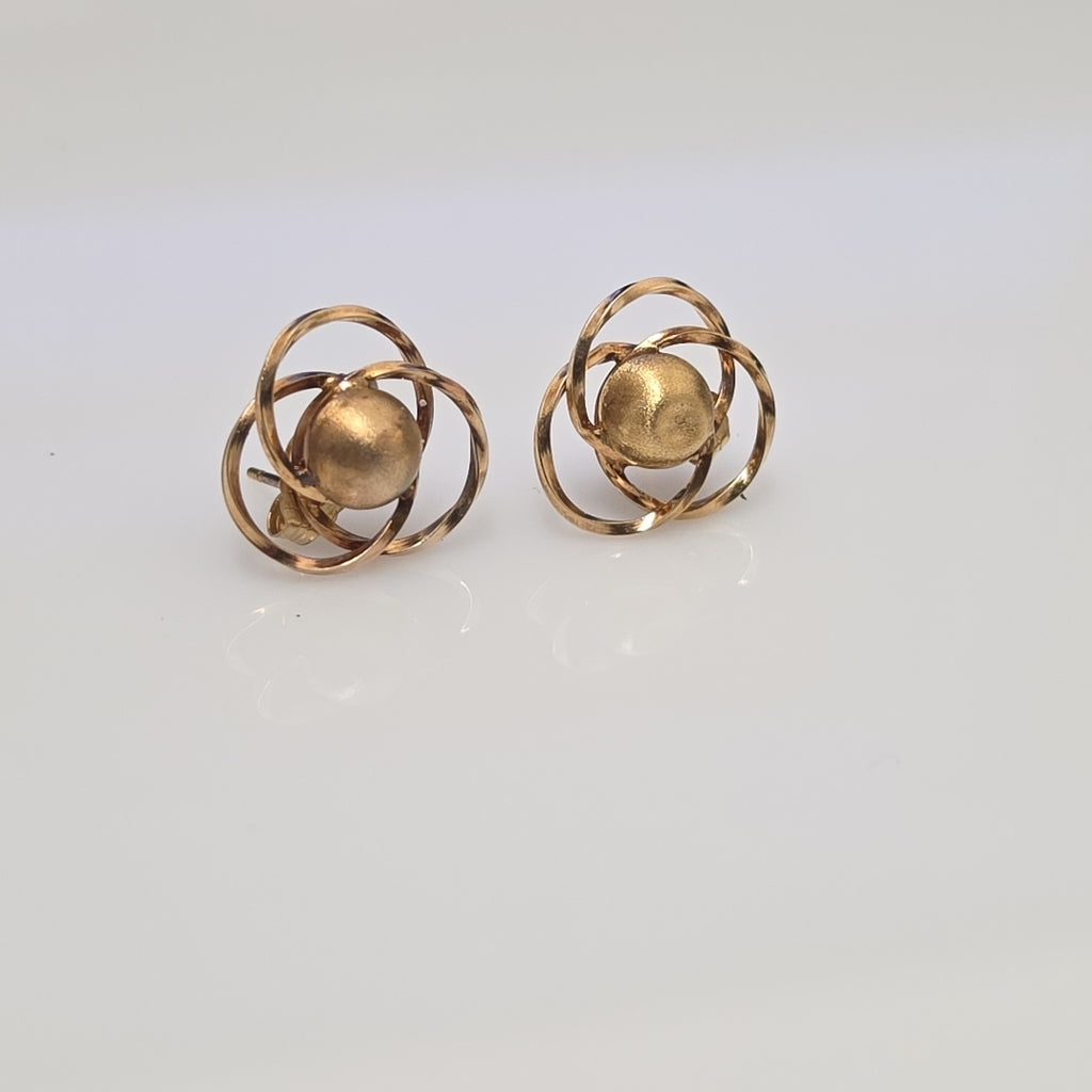 ARETES PAR ORO 10 K 1.3 GRMS (SEMINUEVO)
