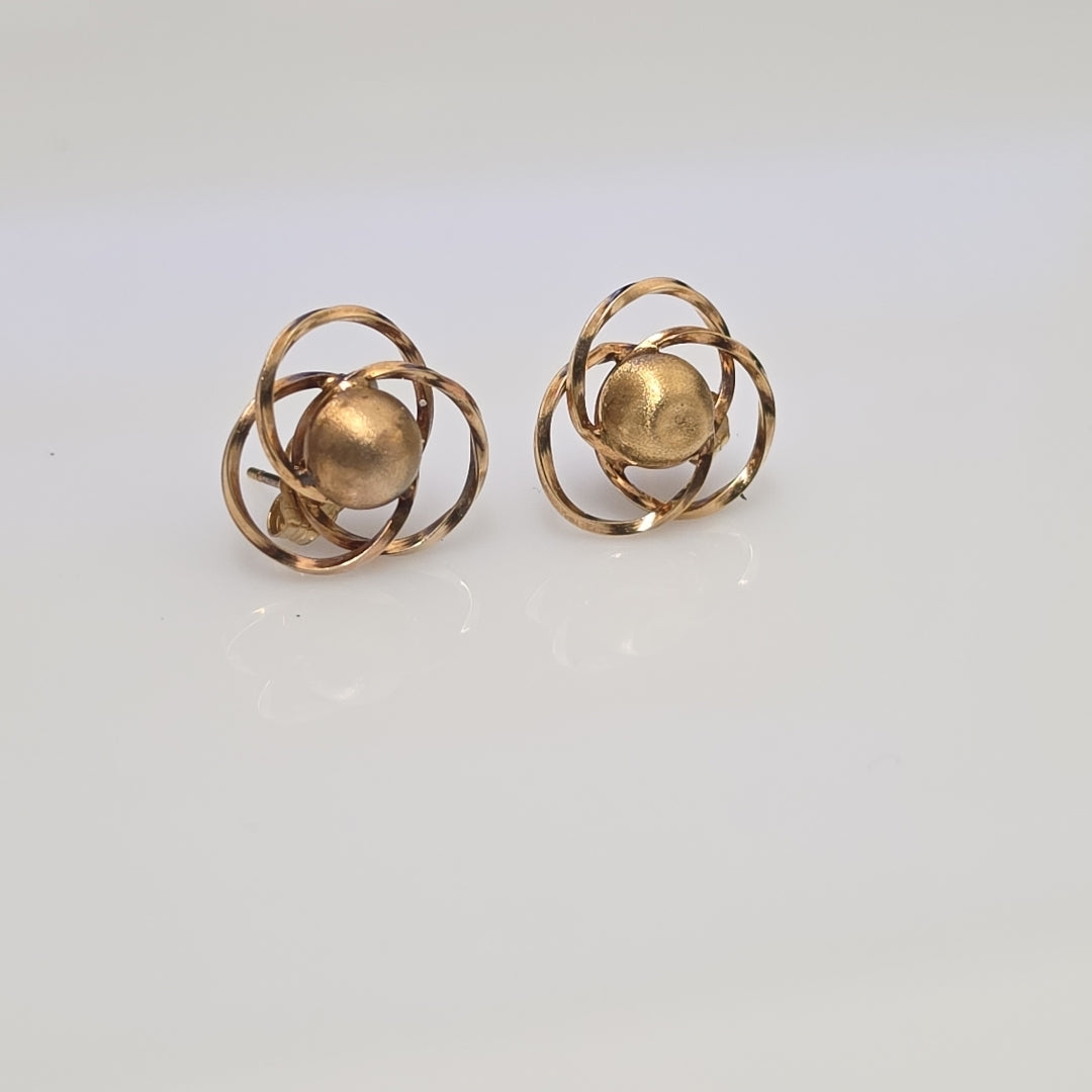 ARETES PAR ORO 10 K 1.3 GRMS (SEMINUEVO)