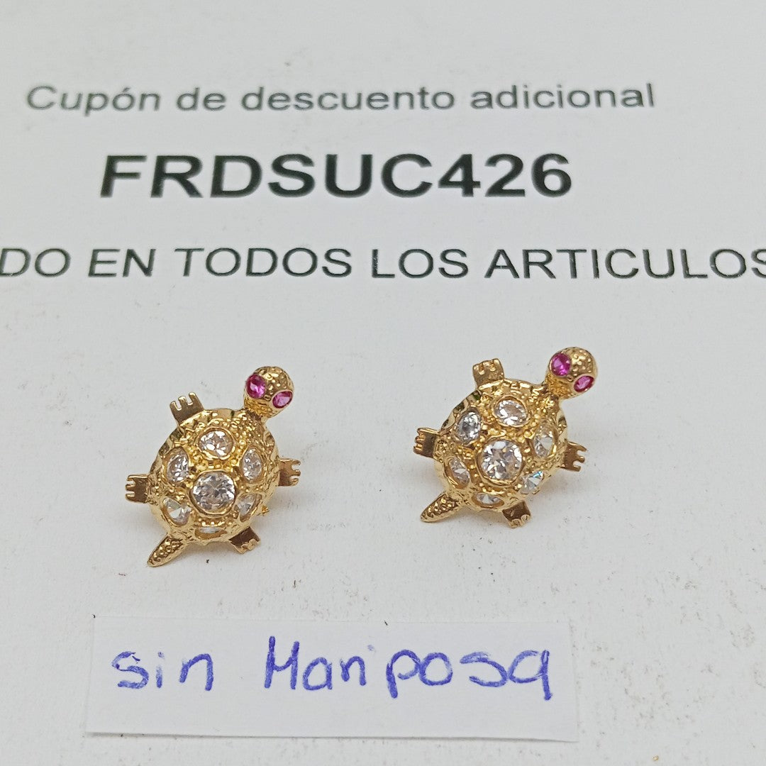 ARETES PAR ORO 10 K 2.4 GRMS (SEMINUEVO)