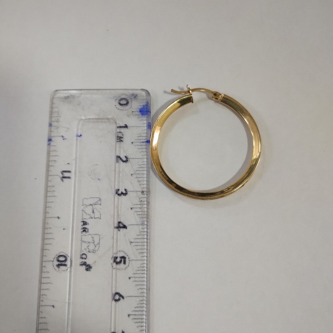 ARRACADAS PAR ORO 14 K 4.8 GRMS (SEMINUEVO)
