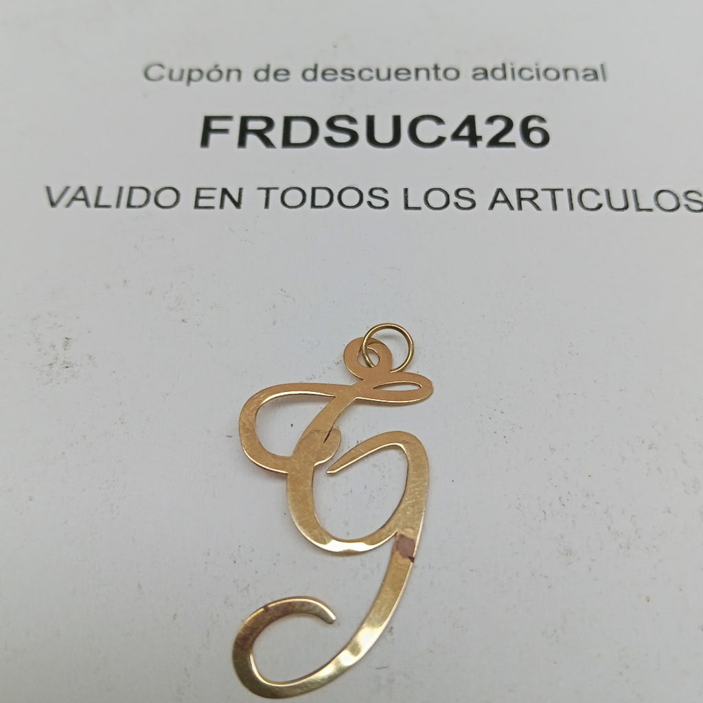 DIJE ORO 14 K 0.6 GRMS (SEMINUEVO)
